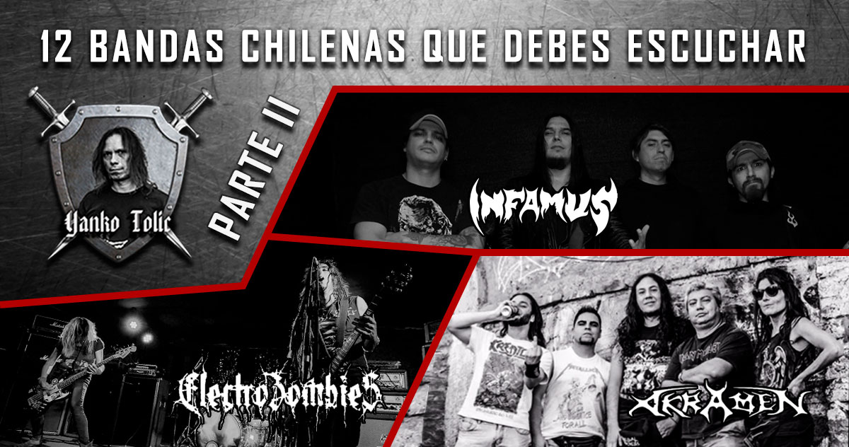 Yanko Tolic | 12 bandas de Metal que hierven Chile y que debes escuchar | Opus II