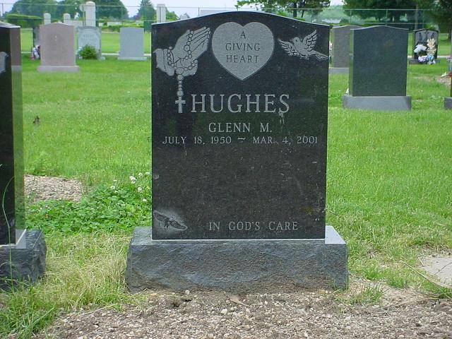 Glenn Martin Hughes Grave